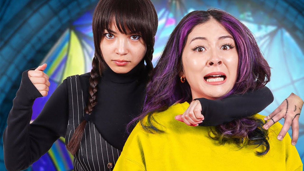 WE ADOPTED WEDNESDAY | WHAT IF WEDNESDAY ADDAMS GOT ADOPTED BY ENID FAMILY BY CRAFTY HACKS PLUS