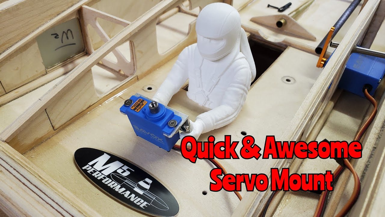 Servo Mount & Throttle Linkage in 7 Minutes or Less!