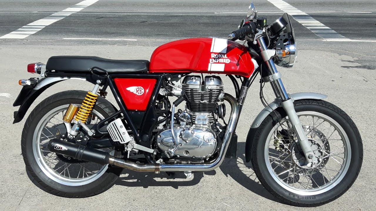 Rodolfinho da Z- Testando Royal Enfield Continental GT 535.