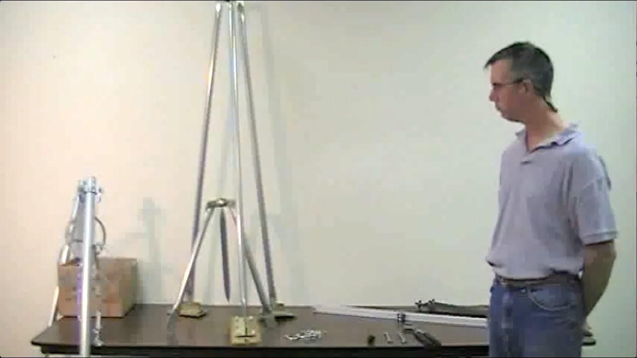 HOBO M-TPA Tripod Tower: Tips on How To Organize the Parts of your Tripod