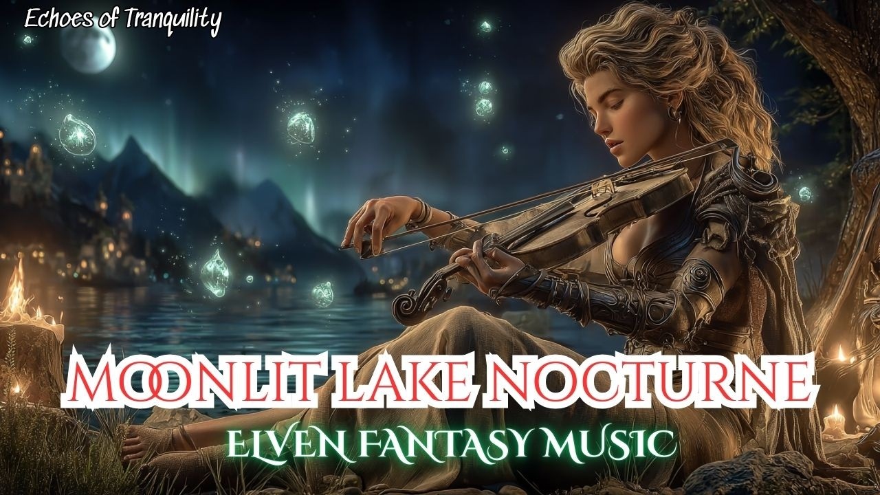 Moonlit Lake Nocturne | Ethereal Celtic Fantasy Music for Relaxation, Sleep & Meditation