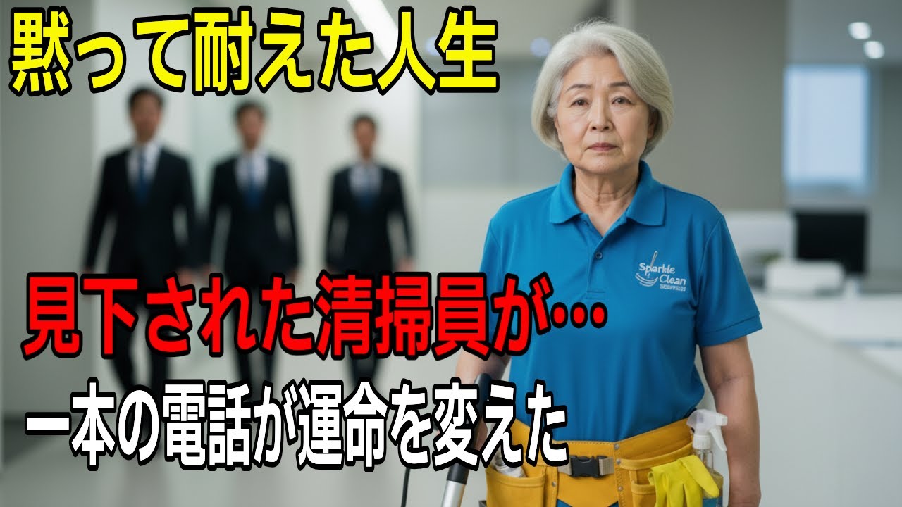 社長夫人に見下された清掃員…電話の先にいた人物「会長でも呼びなさい」その言葉を、彼女は静かに受け取った 誰も知らなかった清掃員の過去が、会社を揺らした日 [ 人生ドラマ ]