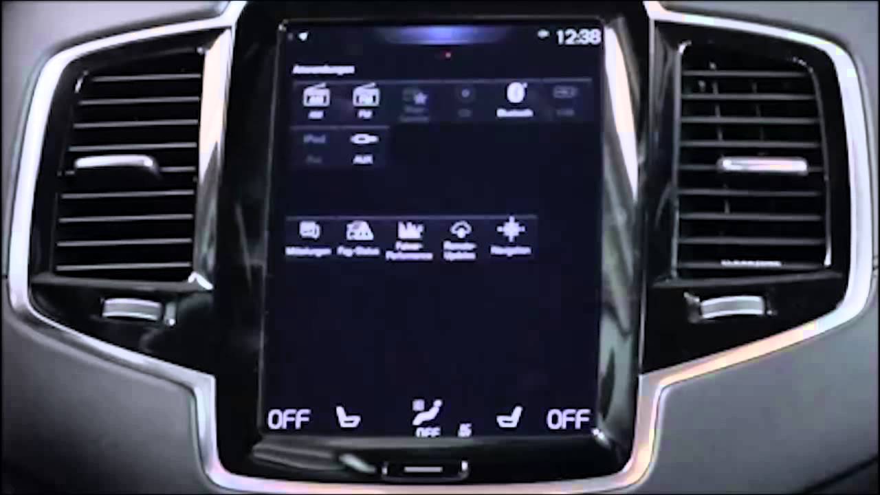 Volvo XC90 Verwendung des Displays - SchwedenGarage erklärt