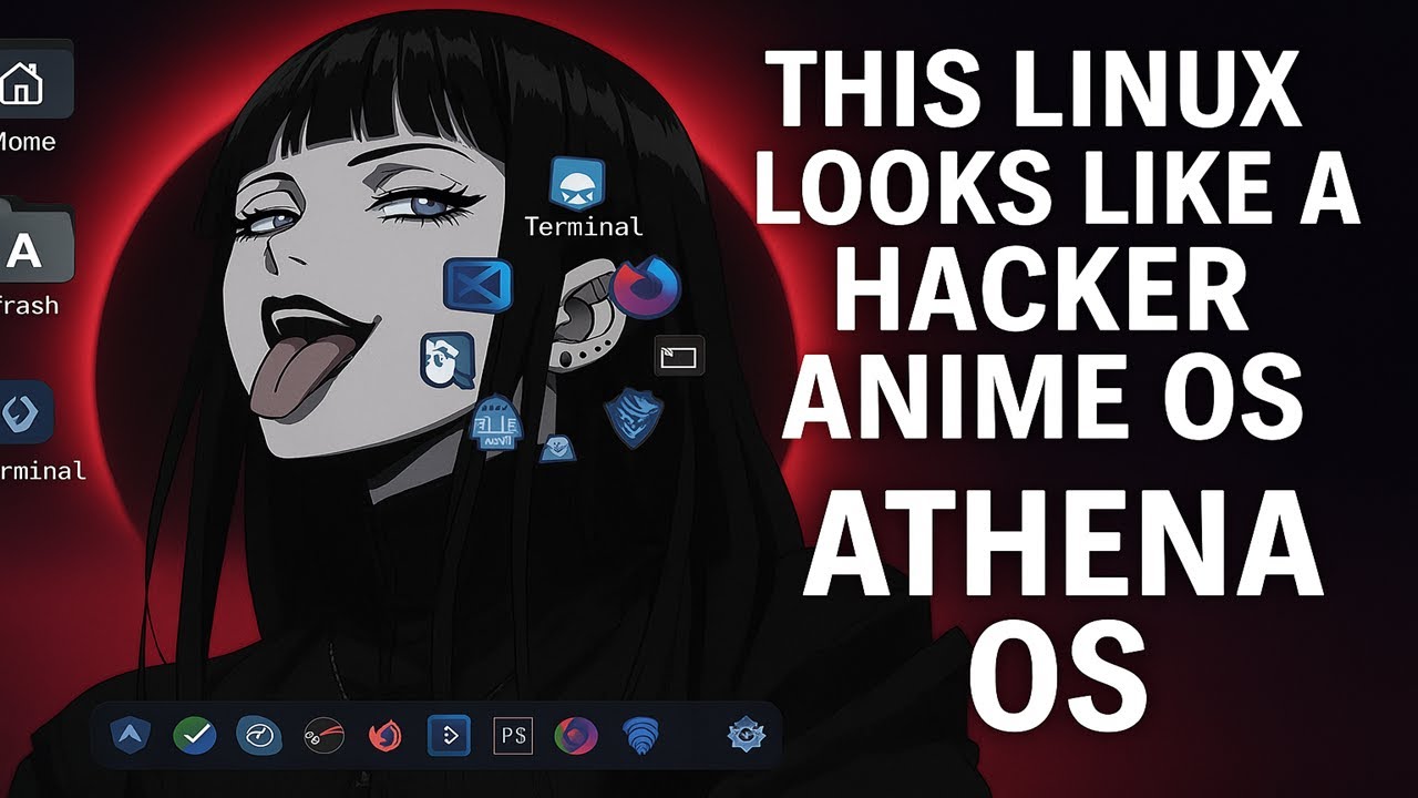 This Linux Looks Like a Hacker Anime OS &ndash; ATHENA OS