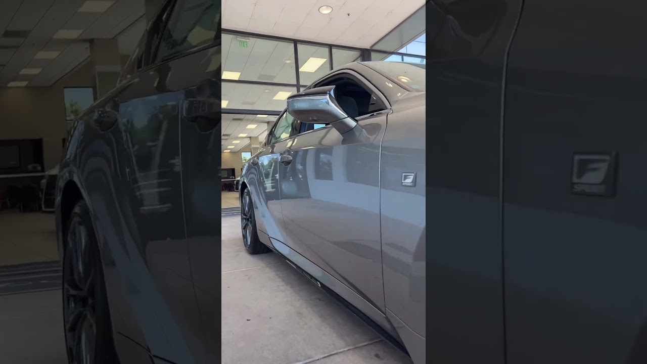 😍 Atomic Silver 2023 Lexus IS 350 F SPORT #shorts