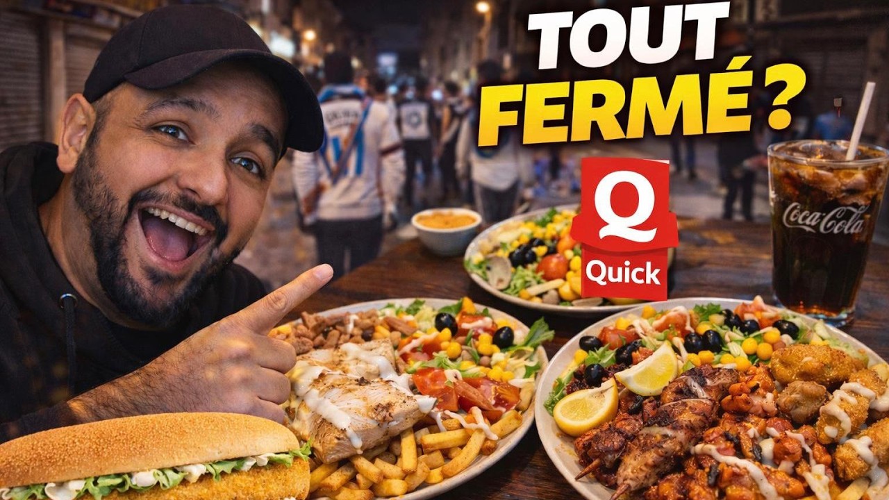 Food Trip à MARSEILLE… Tout était FERMÉ 😩