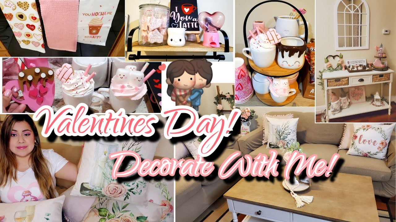 🌿☕️💕Украшайте вместе со мной дом ко Дню святого Валентина! Романтический розовый цвет 💝🌿