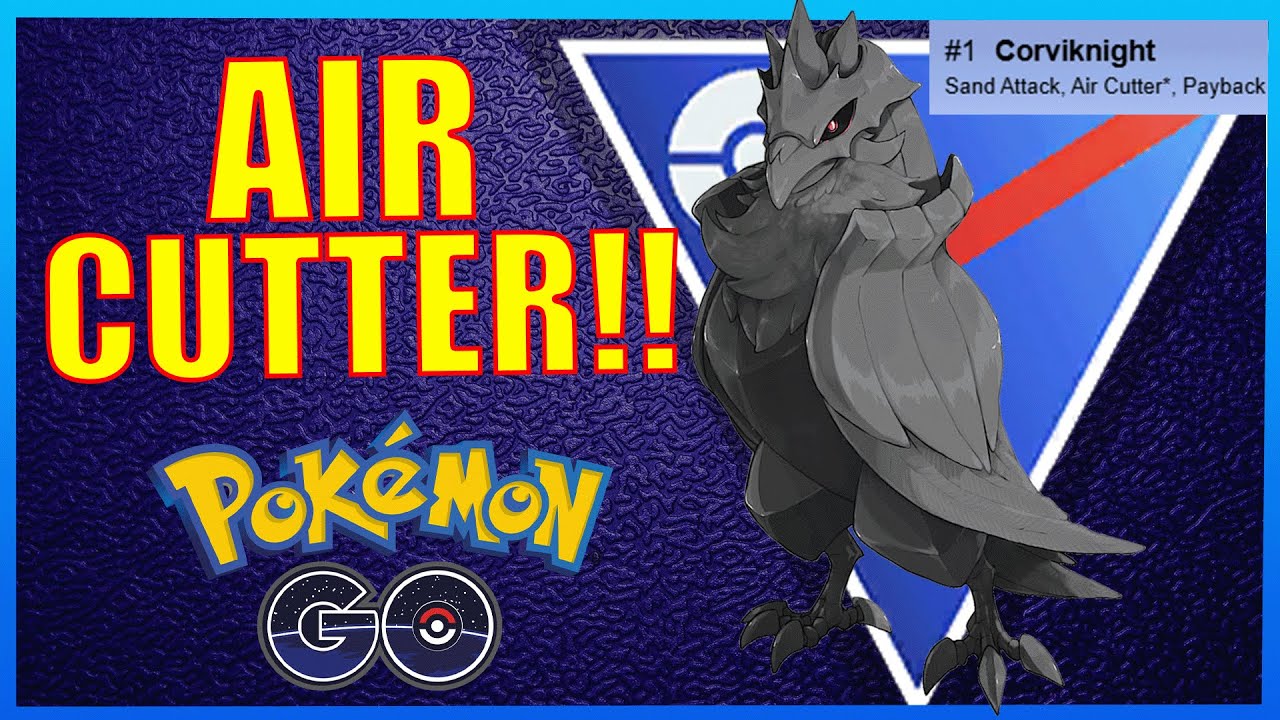I USED NEW #1 RANKED AIR CUTTER CORVIKNIGHT!! | POKÉMON GO BATTLE LEAGUE