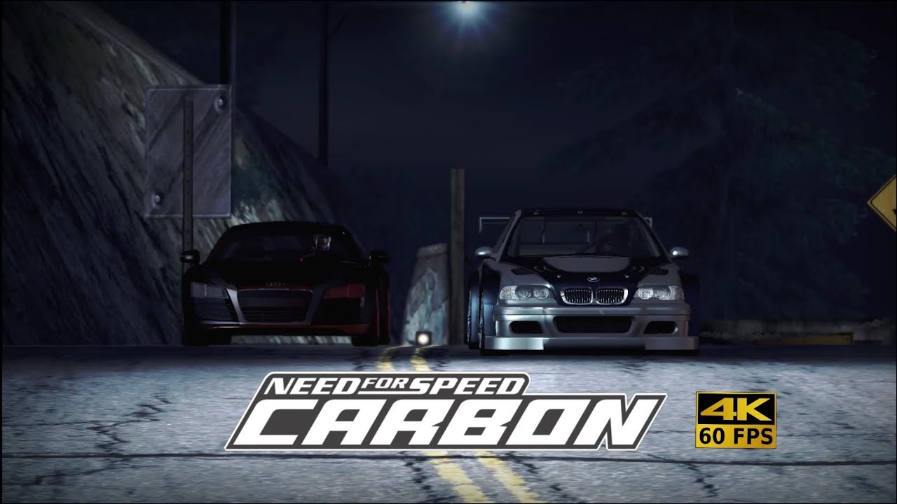 Need For Speed Carbon Remastered BMW M3 GTR VS Darius and Stacked Deck! 1440P 60 FPS