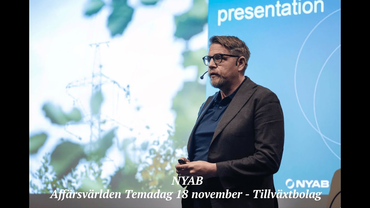 Aff&auml;rsv&auml;rlden Temadag - Tillv&auml;xtbolag - NYAB 18 november