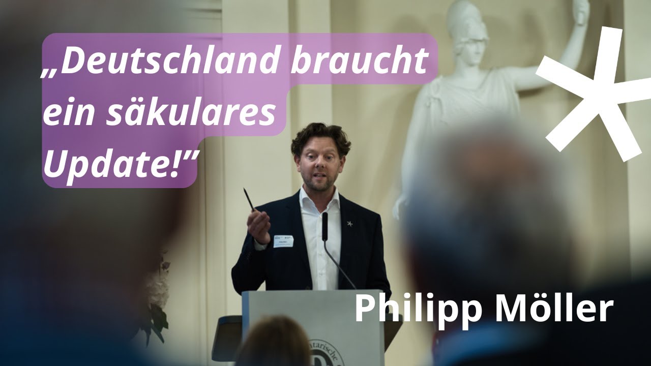 Absolute Mehrheiten für säkulare Politik – Rede von Philipp Möller im Kaisersaal @Bundestag