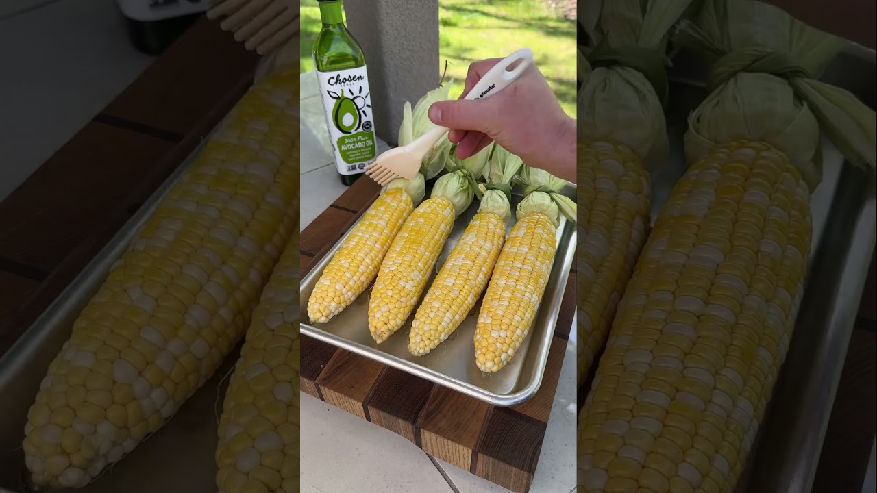 Grilled Elote | Mexican Street Corn Recipe #food