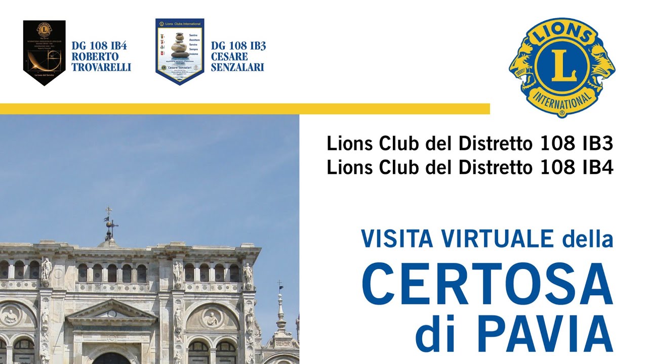 Visita virtuale della Certosa di Pavia