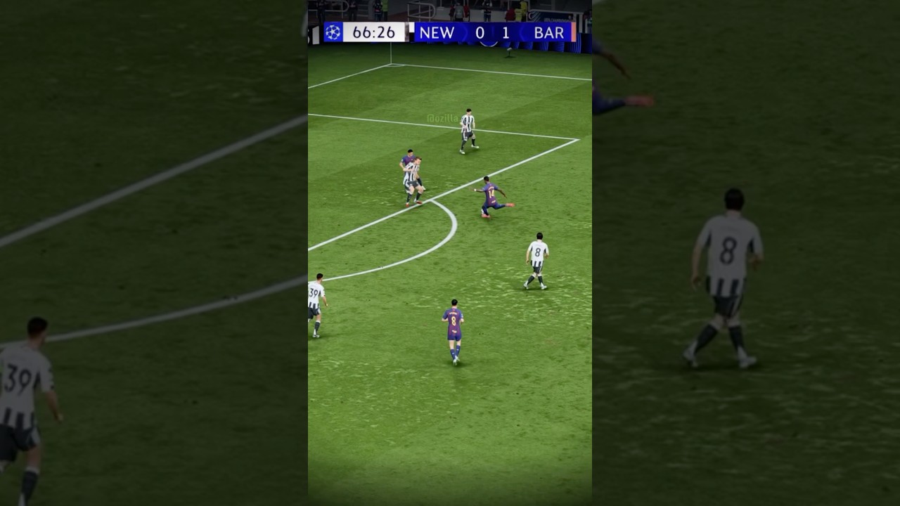 Rashford&rsquo;s crazy goal vs Newcastle recreated in FC26! 😱 #eafc #eafc26 #fc26 #fut #football #shorts
