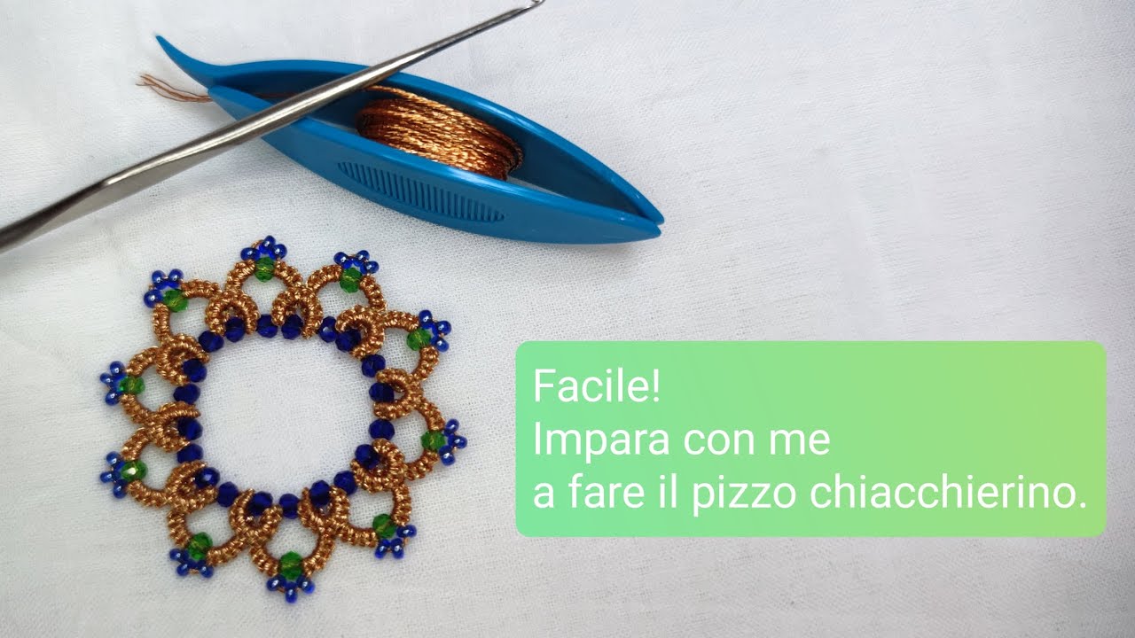 Facile! Un paio di orecchini a chiacchierino  semplici da eseguire! Parte 1