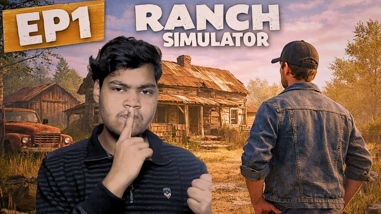 Ranch simulator -first day of my journey😍 |#ranchsimulator | #gaming | #youtube |