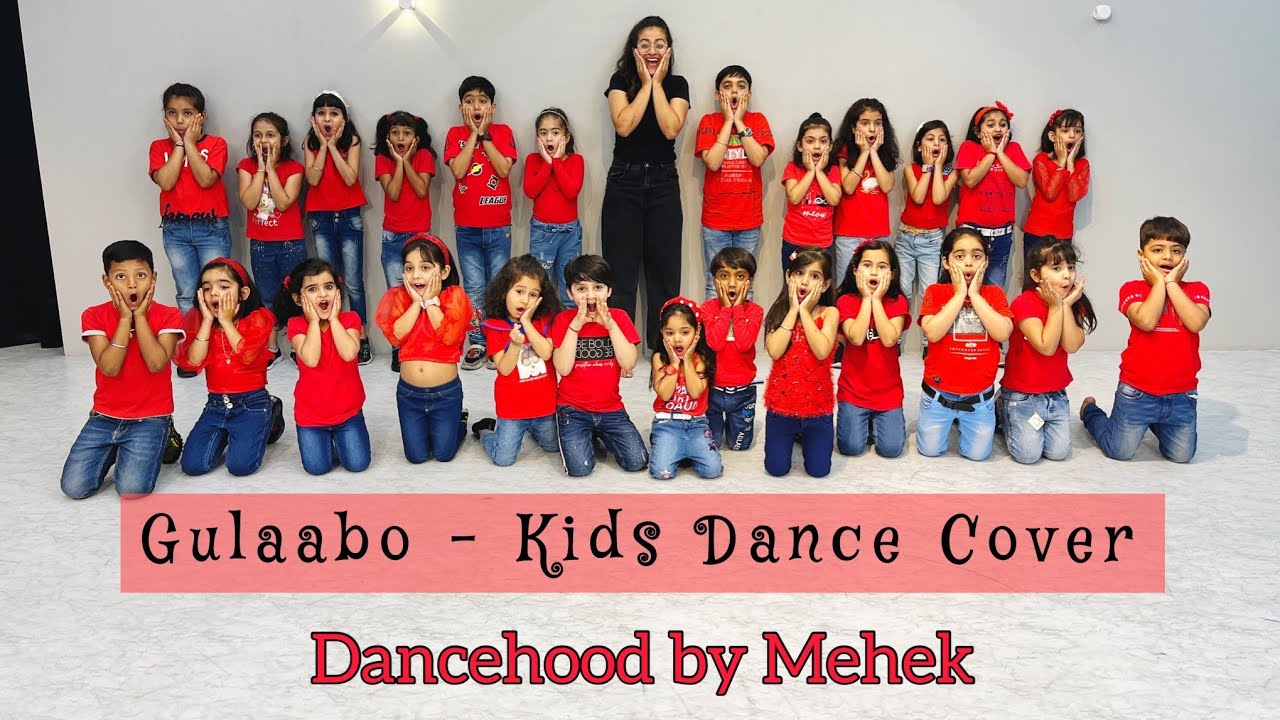 Gulaabo | Kids Dance Cover | Dancehood By Mehek.