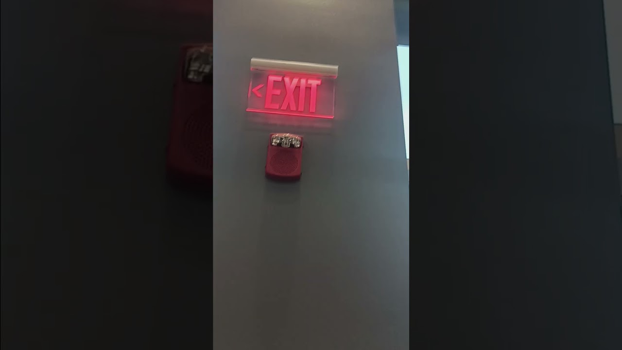 Simplex 4100es Voice Evac Fire Drill