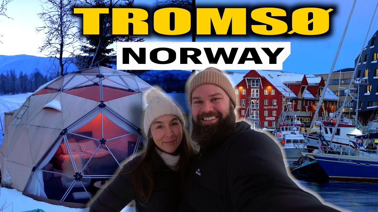 Tour of TROMSO, Norway! 🇳🇴 Why you MUST VISIT the ARCTIC CAPITAL (Polar Night Season)