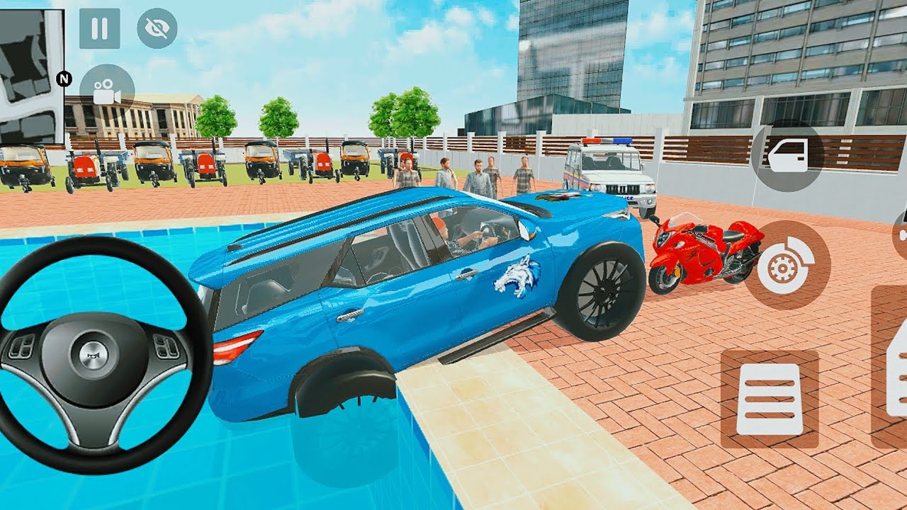 🎮Franklin Purchase New Thar , Bike & Police Car 💥 Franklin And Shinchan 💥Indian Theft Auto Simulator