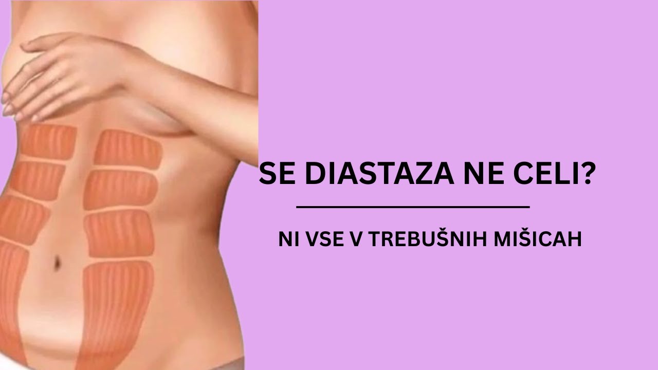 Diastaza se ne celi/trebuh ostaja