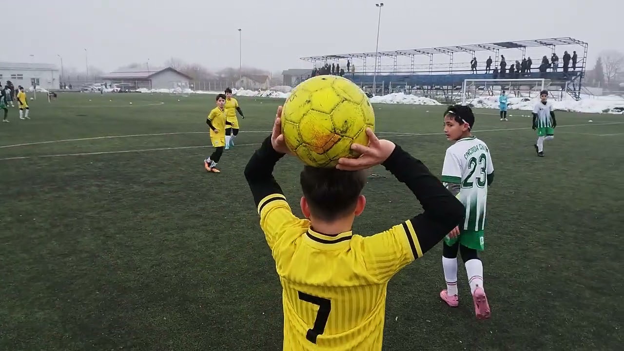 Turneu Berceni semifinala concordia Chiajna alb verde vs concordia Chiajna galben 2-3