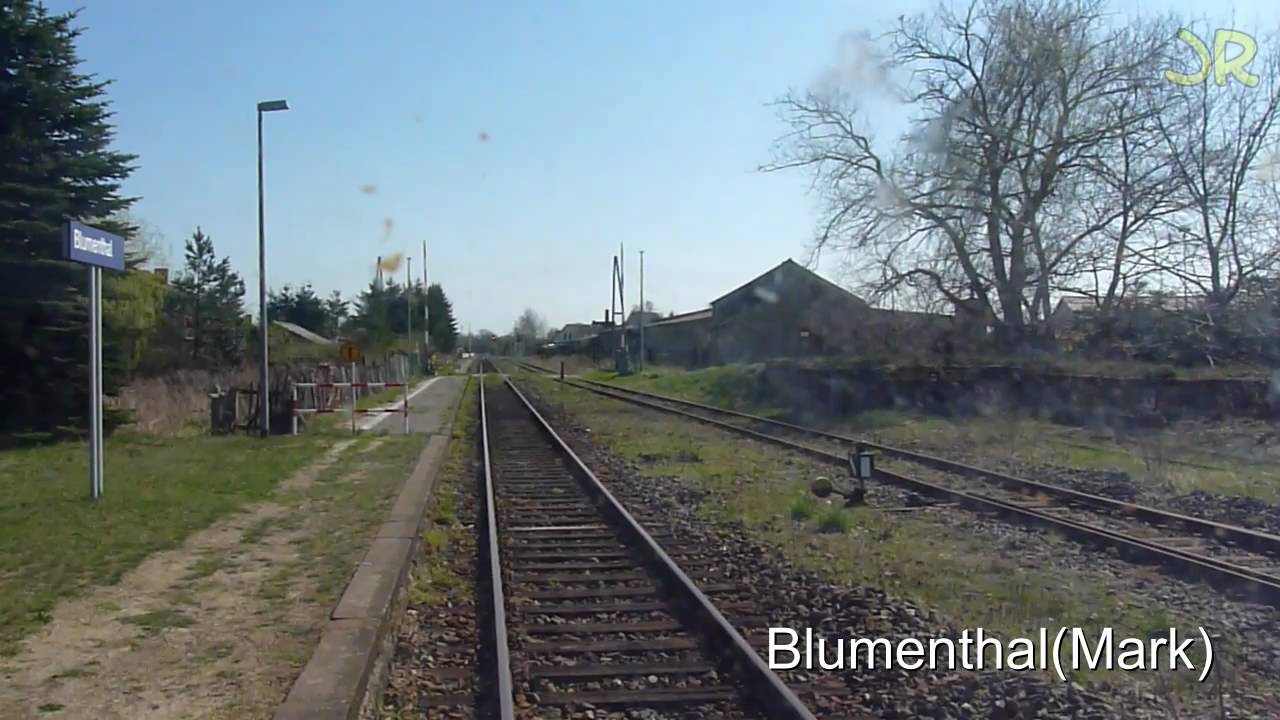 Bahn (Mitfahrt) von Neustadt nach Pritzwalk HD 45 Minuten