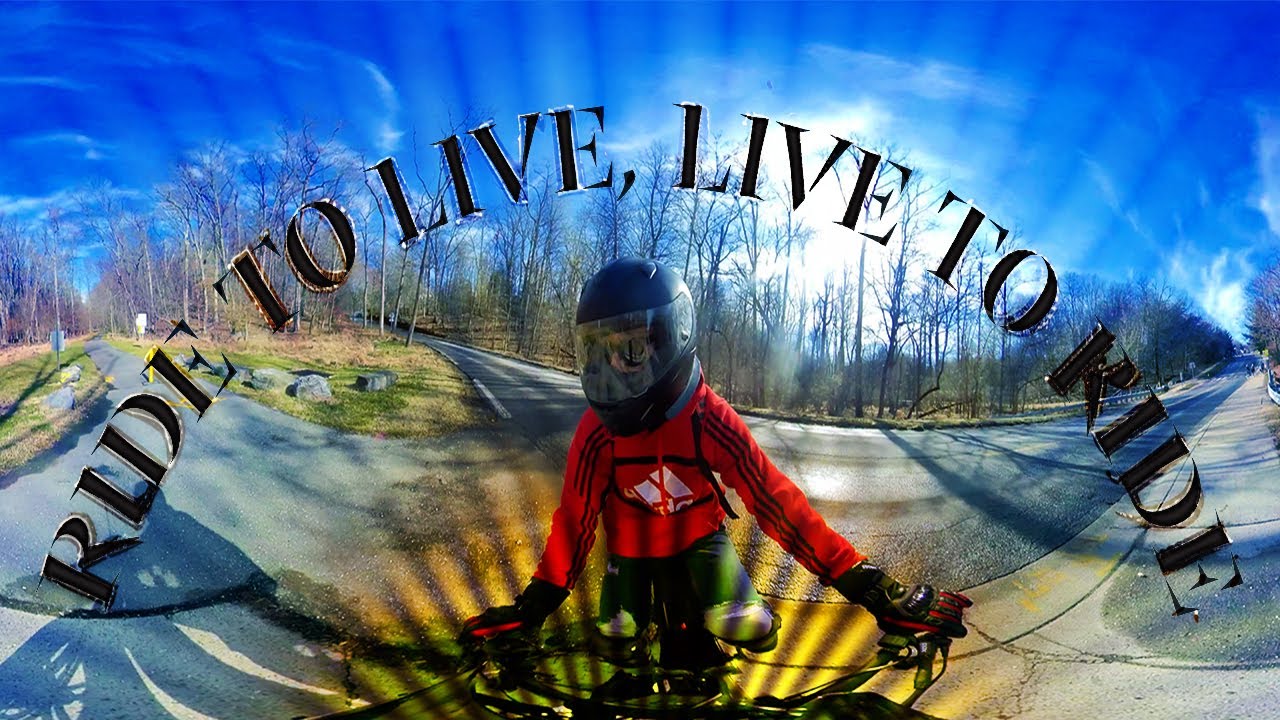 Ebike ride through Magruder Branch Trail 360 view