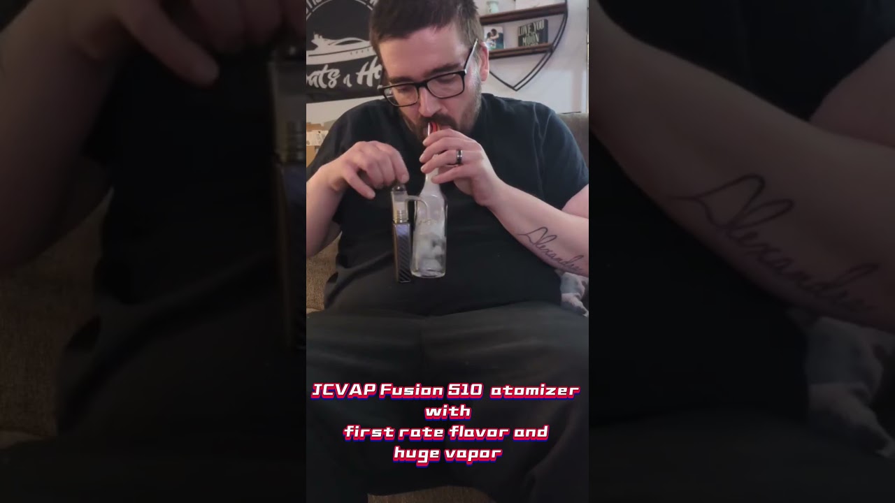 JCVAP Fusion 510 atomizer funtion video by a customer.                                Hot selling🔥🔥