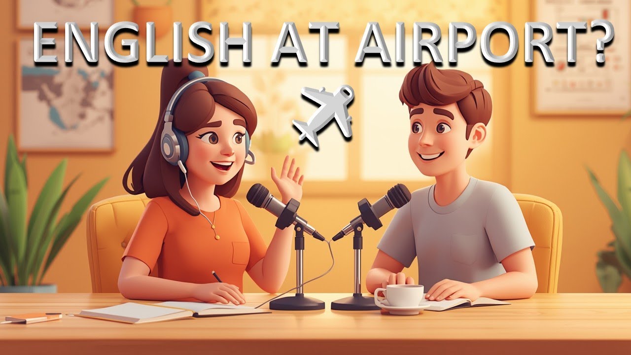 Daily English at the Airport ✈️ | Speak English with Confidence When Traveling