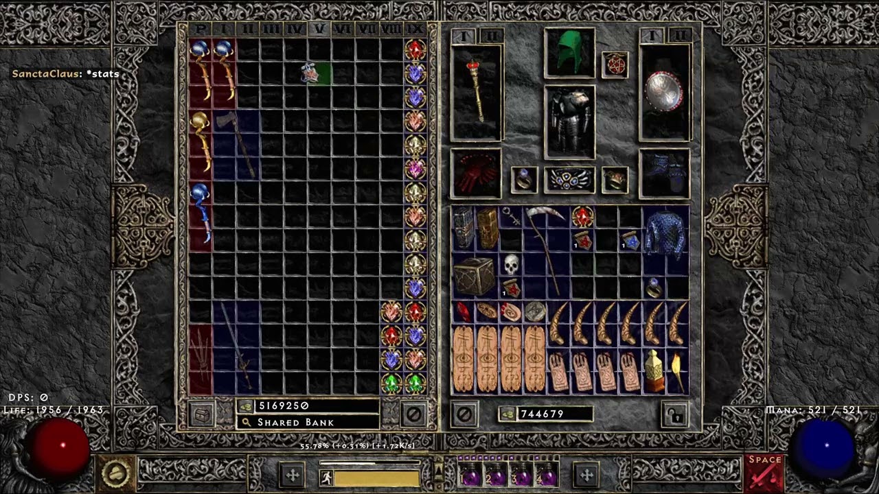 PD2 S12 - Adventures of SanctaClaus: MooMooMoo (258% densitiy Blood Moon map)