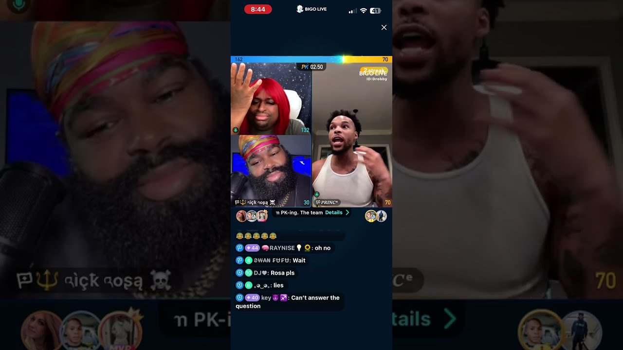 Bigo Dre Baby and Prince go back and forth