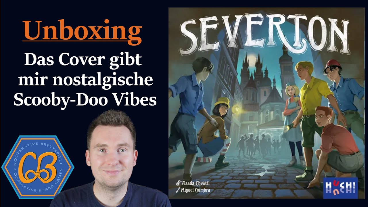 Unboxing... Severton - Wie schaut das neue Spiel von Vlaada Chvátil aus? - Deutsch in 4K