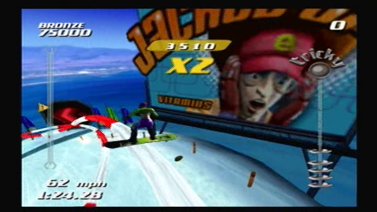 SSX Tricky - Zoe World Circuit - Aloha Ice Jam Showoff