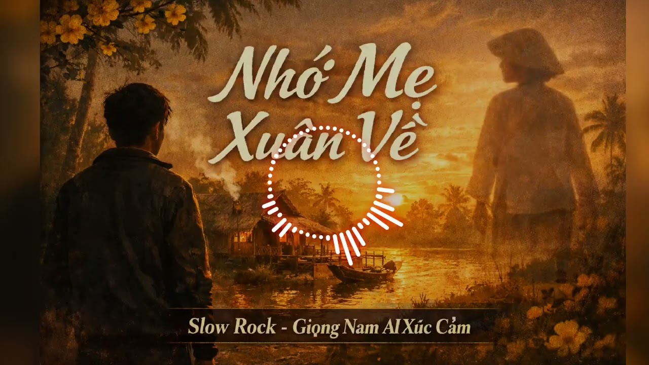 NHỚ MẸ MỖI ĐỘ XUÂN VỀ | Slow Rock | Giọng Nam AI Xúc Cảm