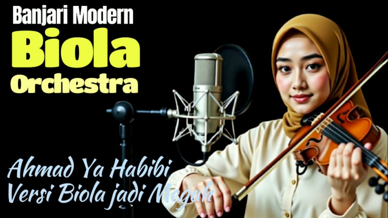 Ahmad Ya Habibi l Aransemen Biola Jadi Megah - Ai NUN Orchestra