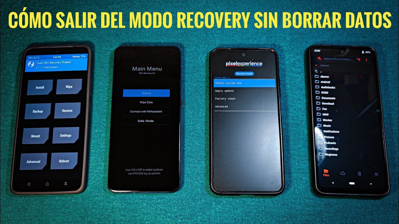 Cómo SOLUCIONAR el PROBLEMA de TODOS los MODO RECOVERY en Xiaomi