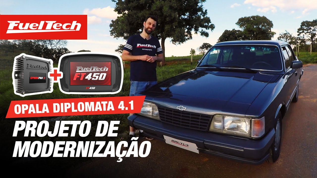 Para andar de terno! Diplomata 4.1 de carburado para injetado!