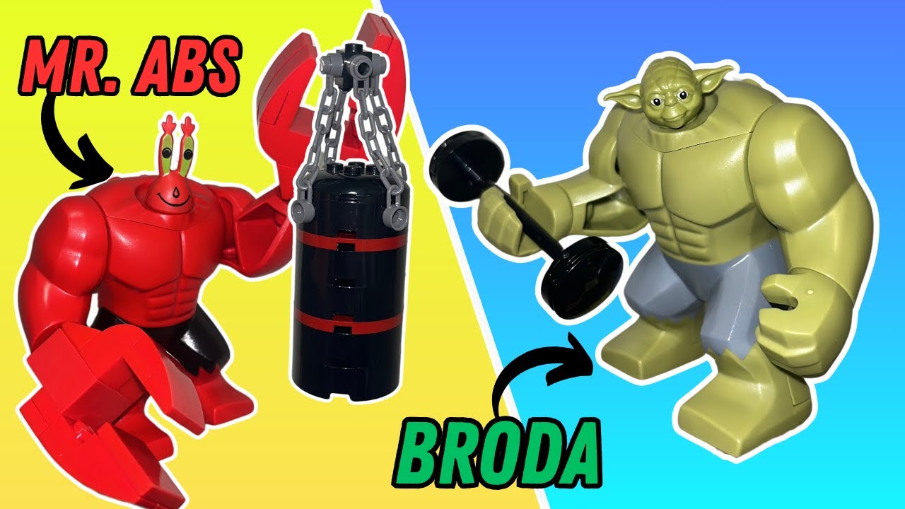 I Built A LEGO GYM For HULKS!