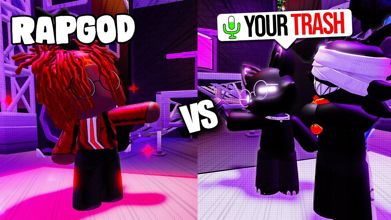 Destroying Roblox Rap Battles With My CRAZY BLACK CATS (Roblox Voice Chat)