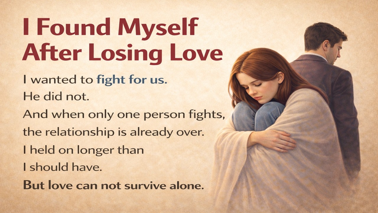 I Found  Myself After Losing Love - Simple English Story | Story for Shadowing   Level 2