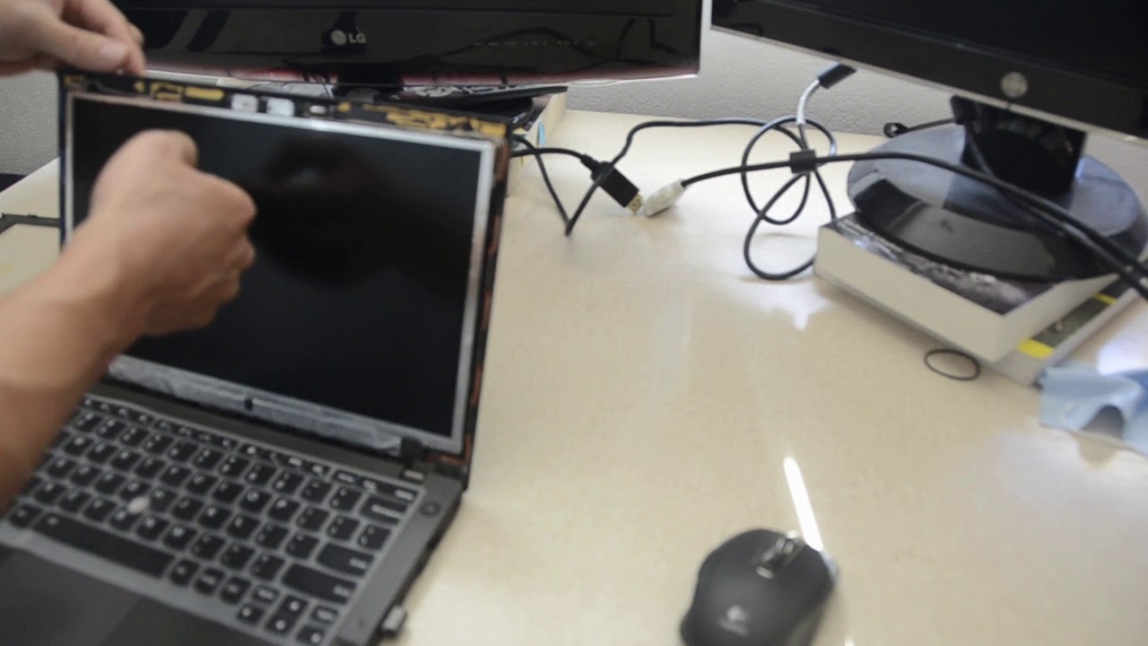 Laptop screen replacement / How to replace laptop screen Lenovo Thinkpad x240