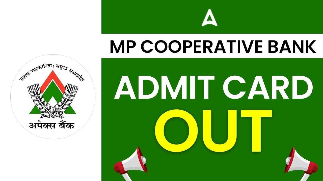 MP Cooperative Bank Admit Card 2023 Out | MP Cooperative Bank Exam Date