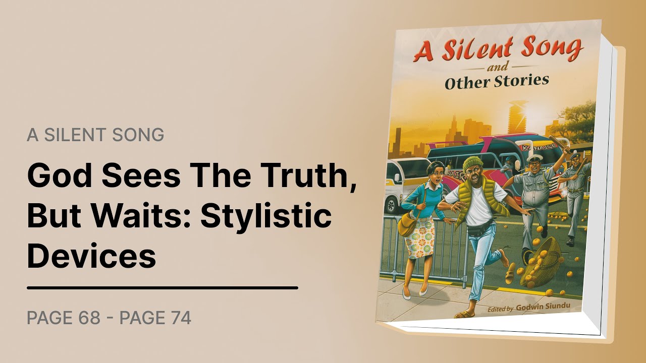 God Sees the Truth but Waits  Stylistic Devices