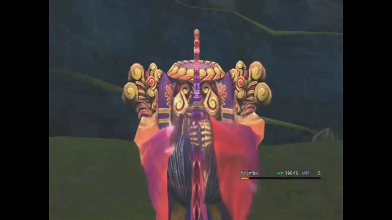 All 90+ Final Fantasy summons - Yojimbo