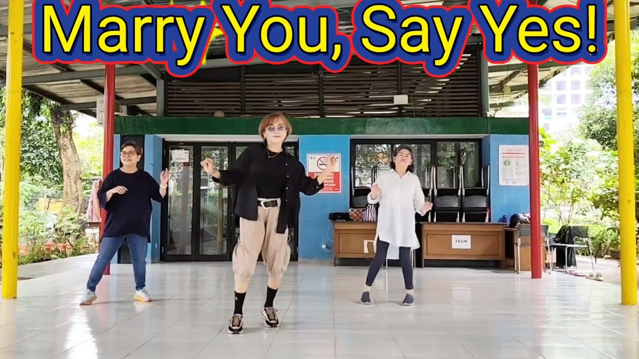 Marry You, Say Yes! Line Dance#Choreo:Jaehee Lee(KOR)-January 2026#Demo:Lisa Line Dance BPPT Meruya 