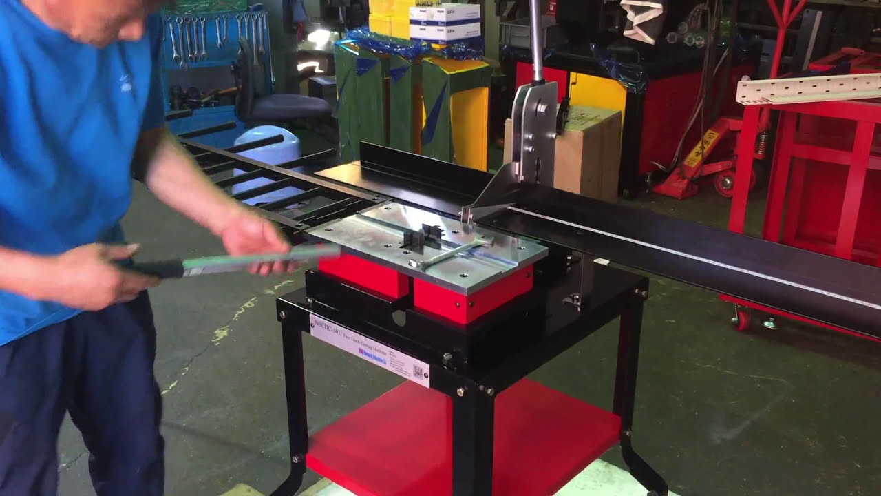 How to assemble NSBCDC-501 cable duct cutting machie 남성기업사 NSCDC-501 조립법