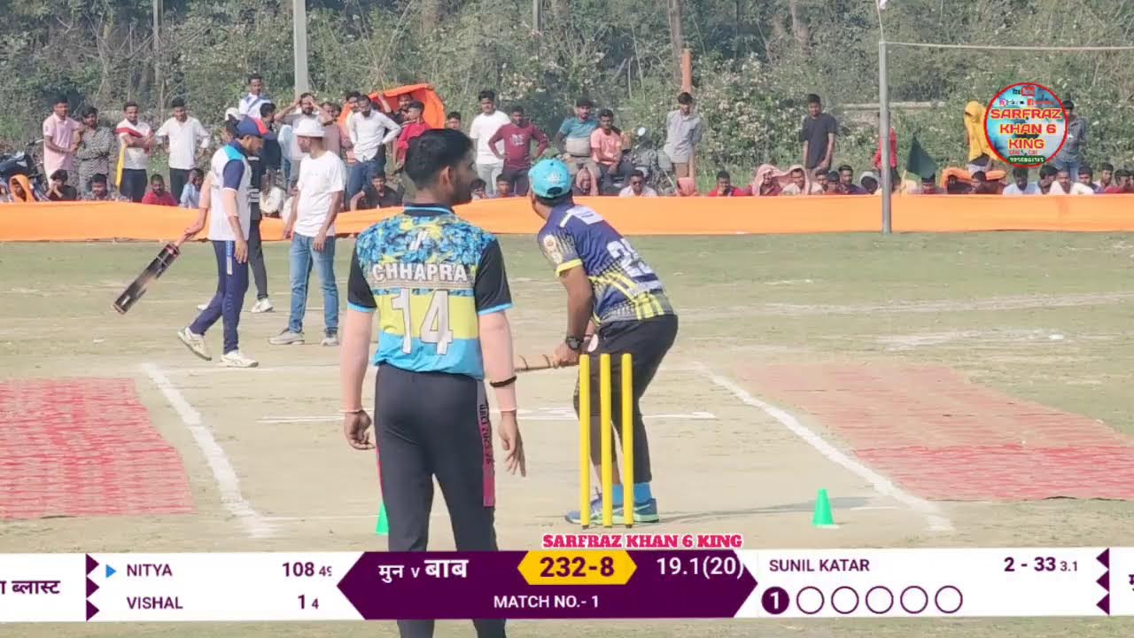 Live streaming of SARFRAZ KHAN 6  KING