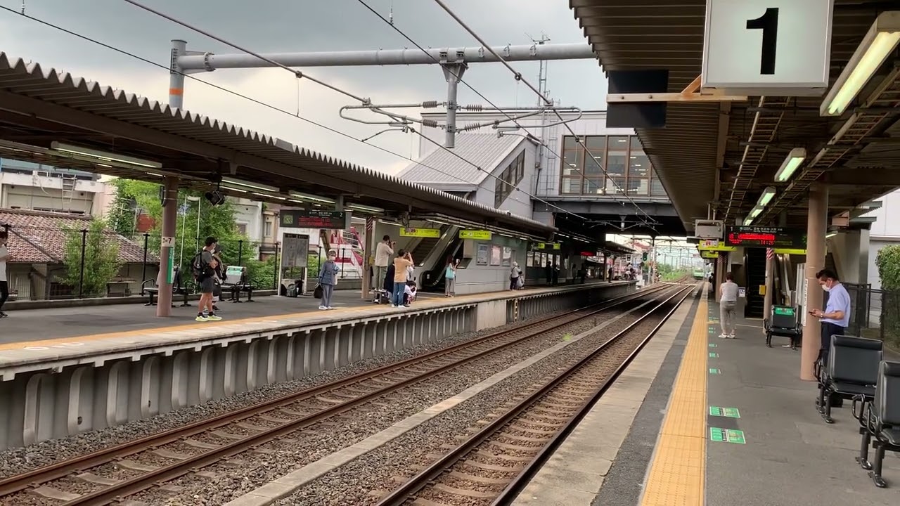 103系廃車回送　法隆寺駅通過