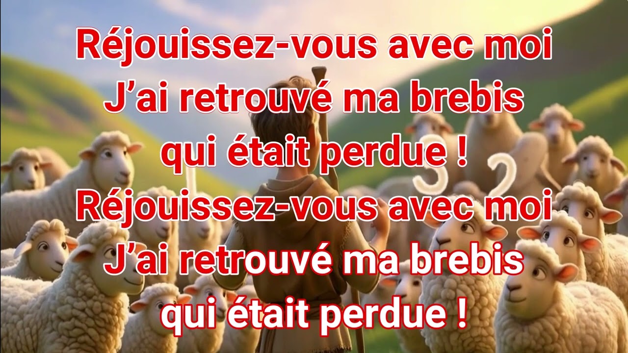 LA BREBIS PERDUE - Louange enfant chant chrétien Bible